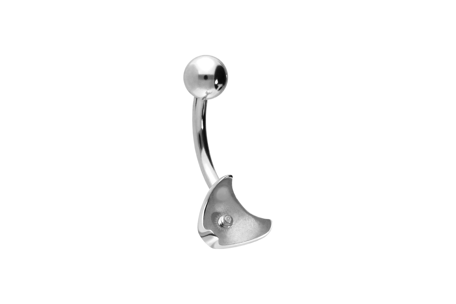 Titan Bananabell Piercing mit Innengewinde